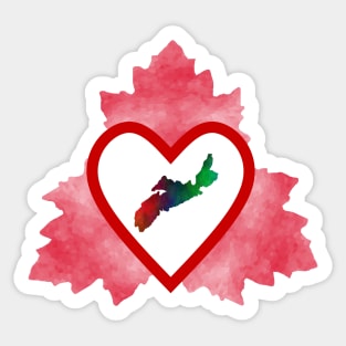 Nova Scotia, Atlantic Canada East Coast Sticker